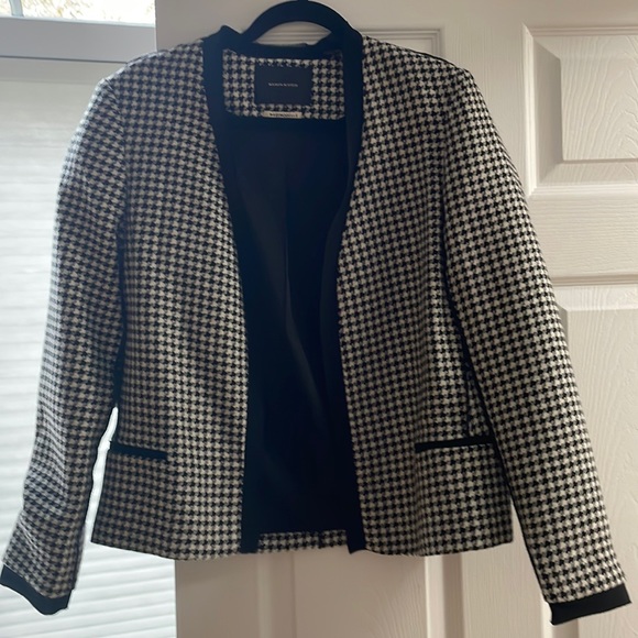 Scotch & Soda Jackets & Blazers - Scotch- Soda Houndstooth blazer- lined black trimming